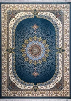 فرش شمس رنگ کاربنی