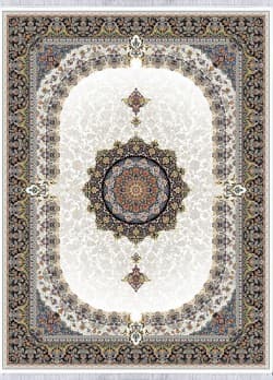 فرش شمس  رنگ کرم