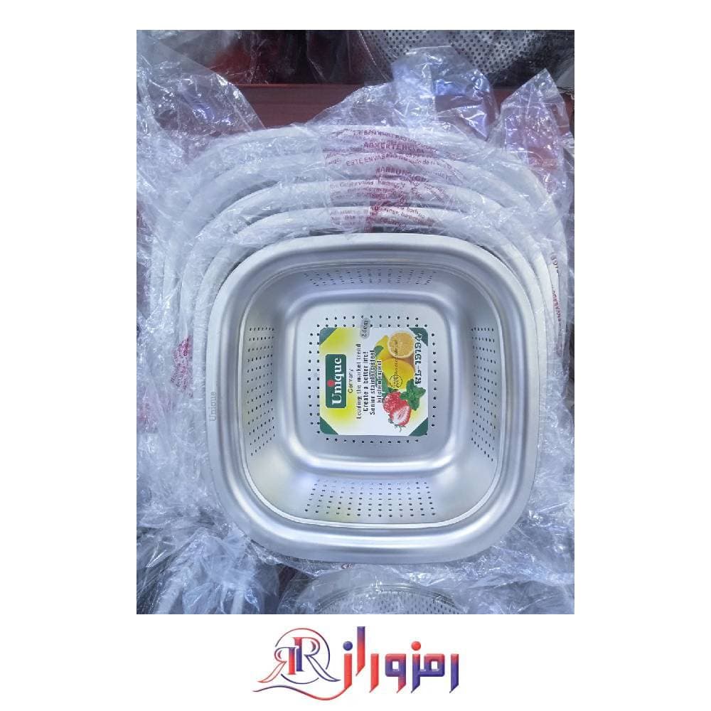 سرویس آبکش و لگن 10پارچه یونیک اصلی مربعی