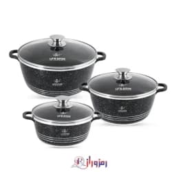 سرویس قابلمه 6 پارچه لایف اسمایل LIFEP17-6-2