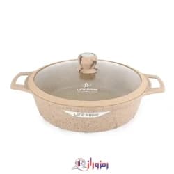 تابه دو دسته لایف اسمایل مدل FLHM-S-SHR36