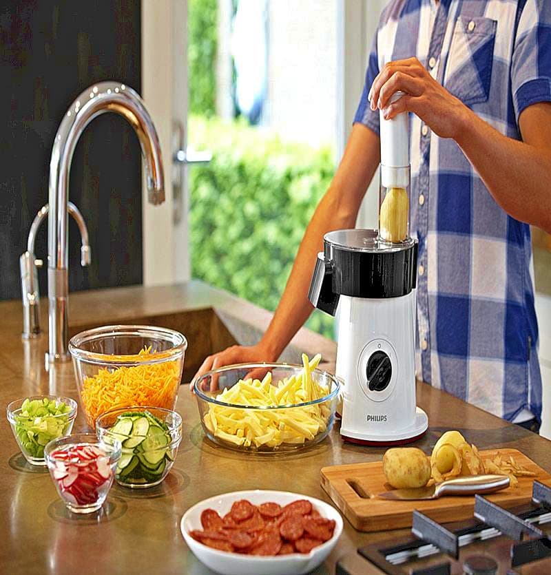 مشاهده رنده برقی فیلیپس 1388 سالاد ساز philips HR 1388