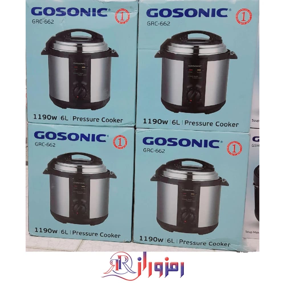 زودپز برقی گوسونیک مدل GRC_662
