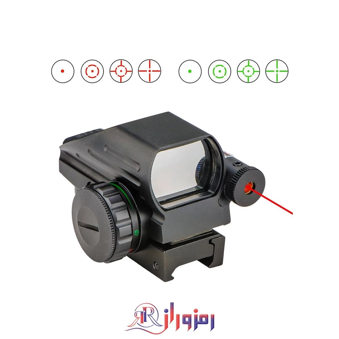 رد دات کامت 4 رتیکل 1x22x33 لیزری