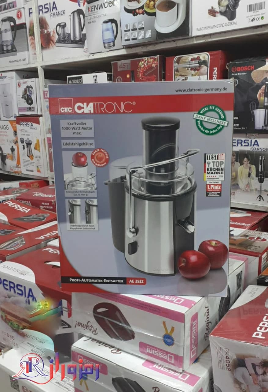 آبمیوه گیری کلترونیک مدل CLA TRONIC AE 3532