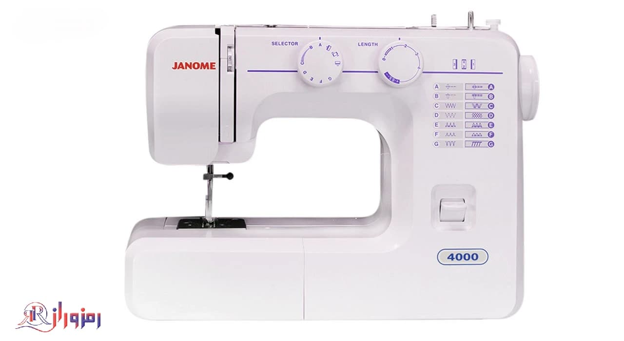 چرخ خیاطی ژانومه (JANOME) مدل 4000