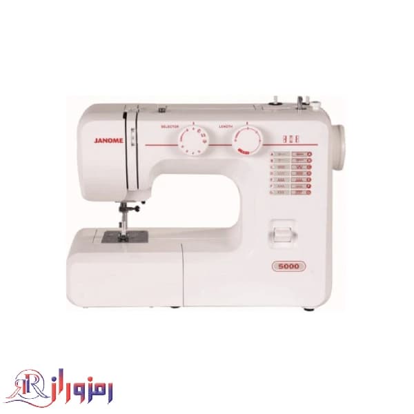 چرخ خیاطی خانگی ژانومه مدل 5000