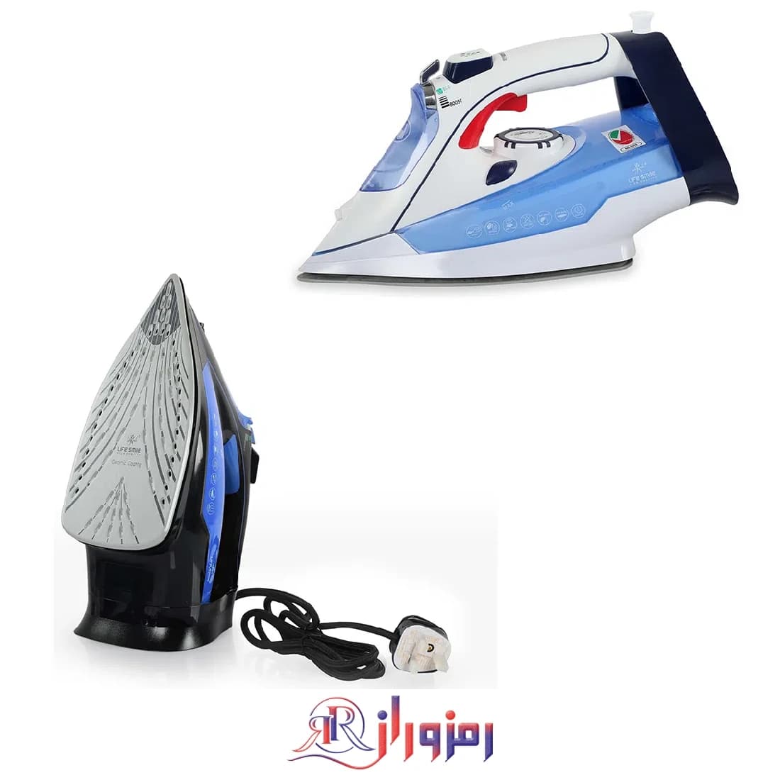 اتو بخار دستی لایف اسمایل مدل B239