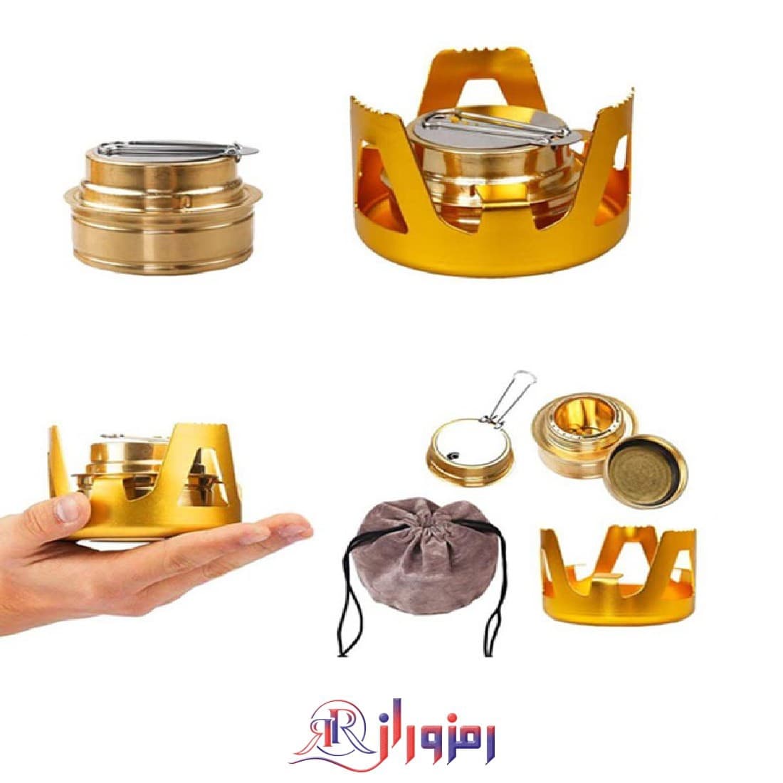 اجاق الکلی کوهنوردی پایه دار
