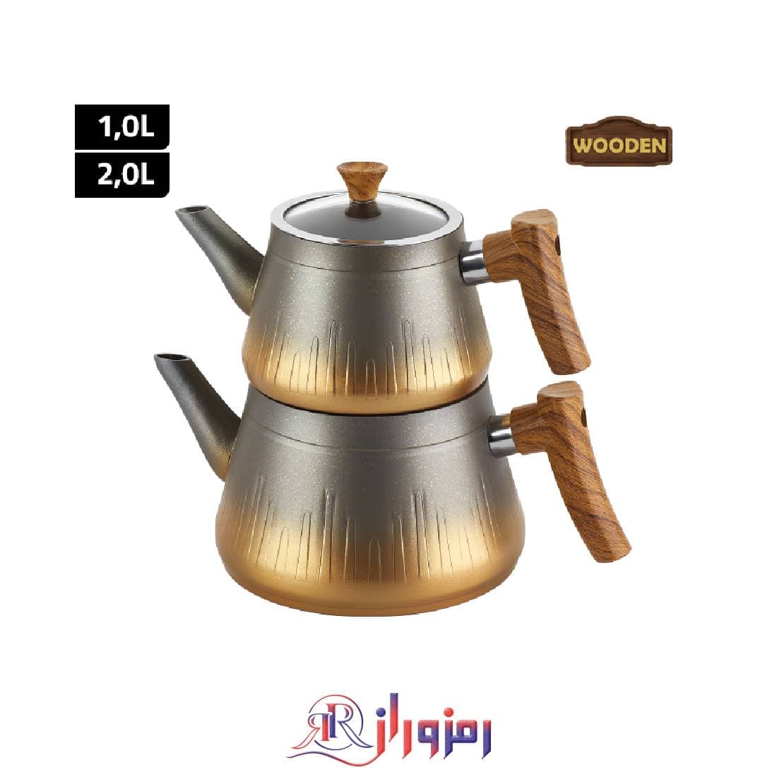 ست کتری و قوری زیو مدل Z-3736 Zio