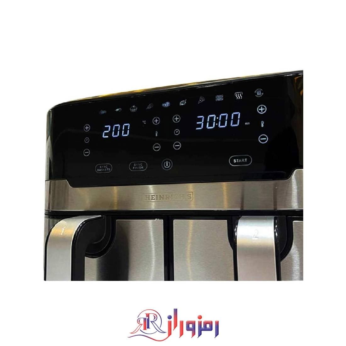 سرخکن دوقلو 9لیتری هنریچ اصلی مدل HFR 8214