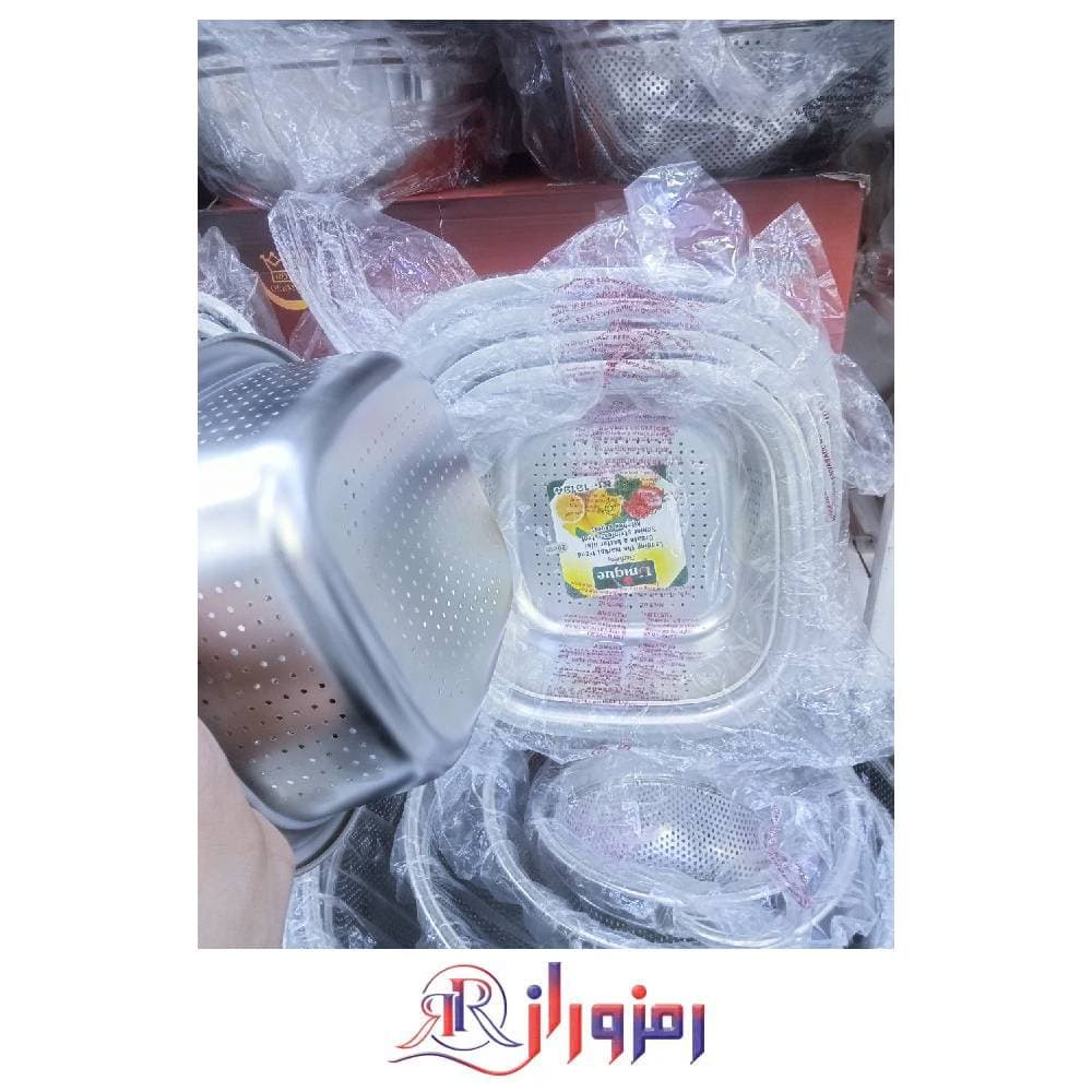سرویس آبکش و لگن 10پارچه یونیک اصلی مربعی