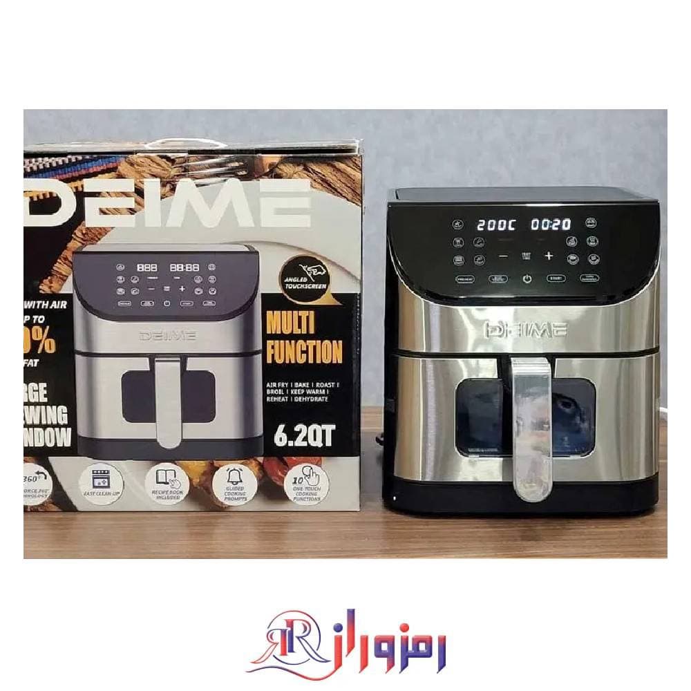 سرخکن بدون روغن 6.2لیتر دیمی مدل RA-620