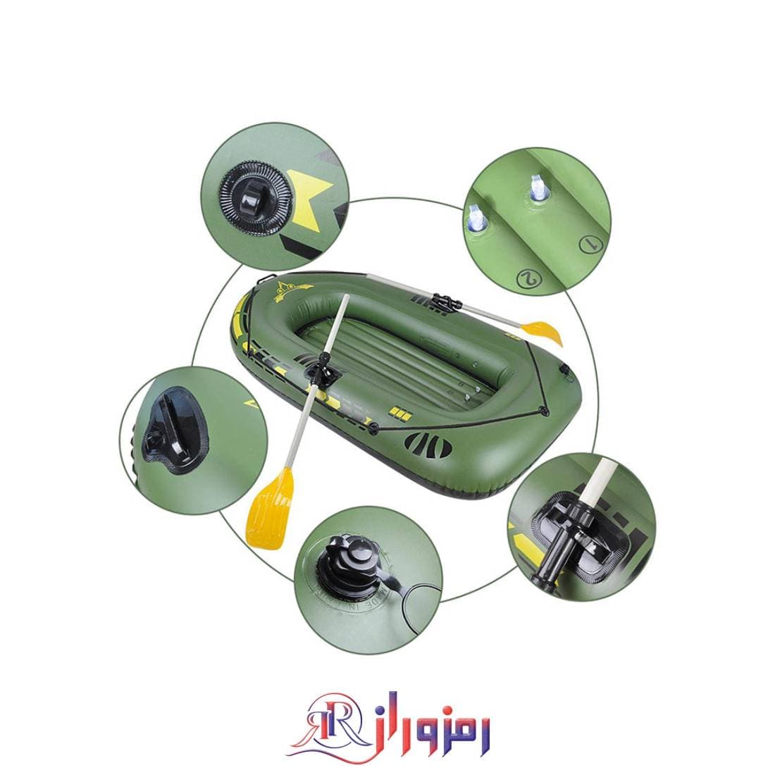 قایق بادی 2 نفره کای ژانگ KAIXIANG
