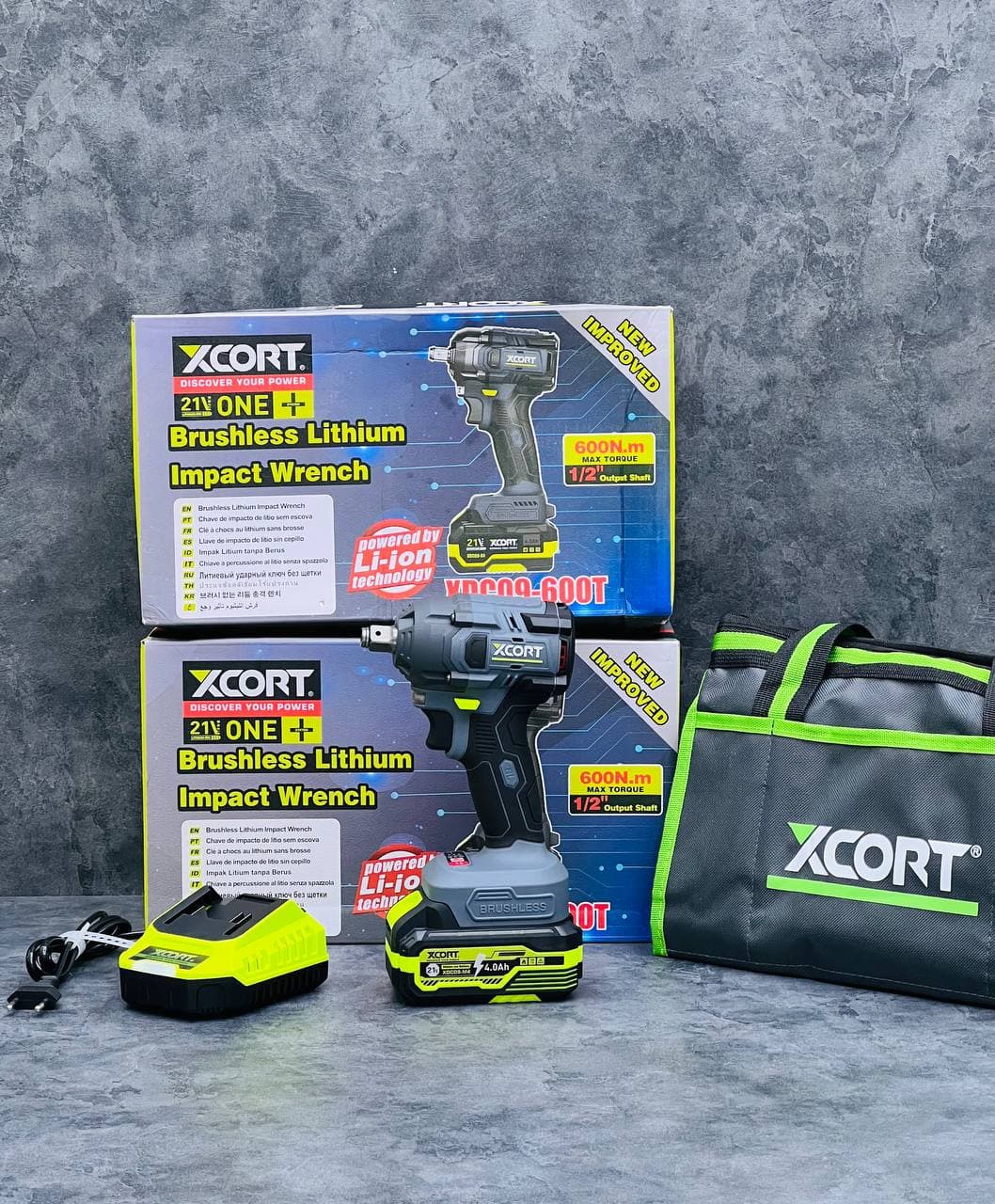 بکس شارژی ایکسکورت 600نیوتن xdc09-600t
